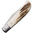NMBLNYSTG North Mountain Blade Lanny Slip Joint Pocket Knife Stag 