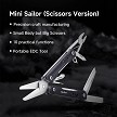 NTL20237 NexTool Miniature Sailor Scissors Multi Tool 