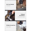 NTL20237 NexTool Miniature Sailor Scissors Multi Tool 