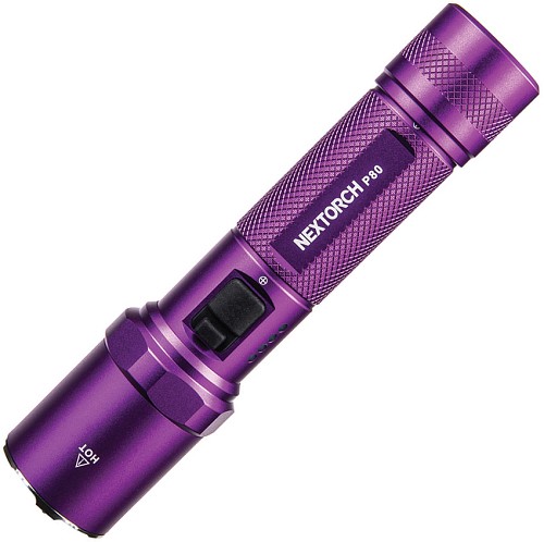 NexTorch P80 Tactical Flashlight Purple - NXP80PR 