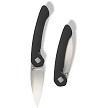 OCA42SLB Ocaso Seaton Large Linerlock Pocket Knife Black 