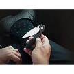 OCA42SLB Ocaso Seaton Large Linerlock Pocket Knife Black 