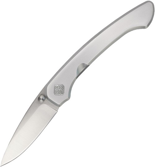 Ocaso Seaton Miniature Linerlock Pocket Knife Silver - OCA42SMS 