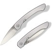OCA42SMS Ocaso Seaton Miniature Linerlock Pocket Knife Silver 
