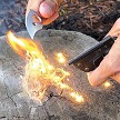 ODECFK Outdoor Element Contour Feather Fixed Blade Knife 