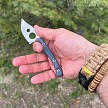 ODECFK Outdoor Element Contour Feather Fixed Blade Knife 