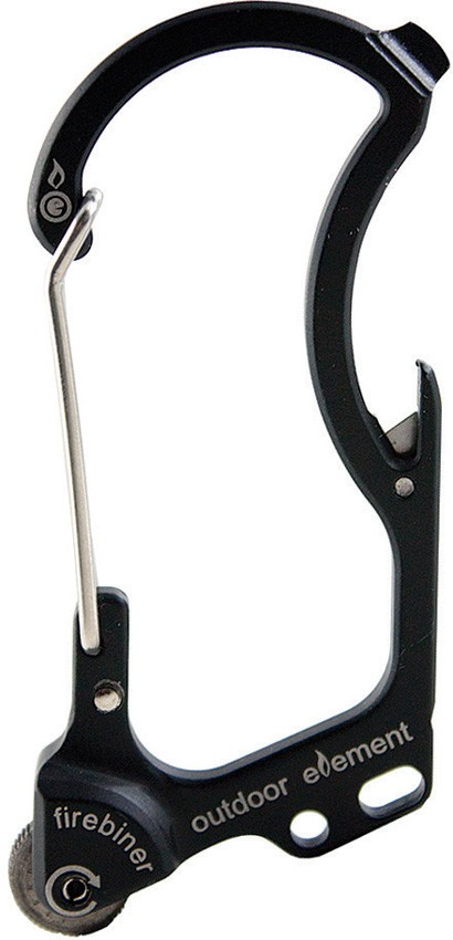 Outdoor Element Firebiner EDC Carabiner - ODEF1BK 