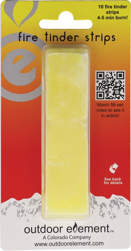 Outdoor Element Fire Tinder Sheets 10 Pack - ODEFTS10 