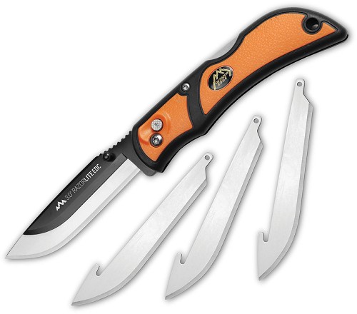 Outdoor Edge Razor Lite EDC Lockback Pocket Knife Orange - OERLB3030 