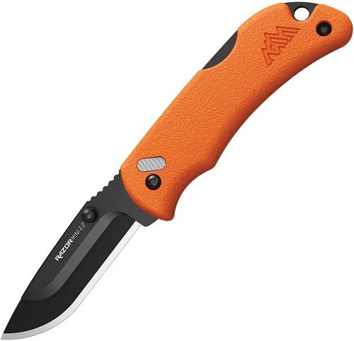 Outdoor Edge Razor Miniature Lockback Pocket Knife Orange - OERMB222C 