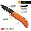 OERMB222C Outdoor Edge Razor Miniature Lockback Pocket Knife Orange 