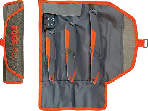 Outdoor Edge 4 Piece Roll Pack Knife Kit - OEVNTX4C 