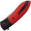 OHK001RB Ohlone Knives Butron Framelock Pocket Knife Red and Black 