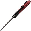 OHK001RB Ohlone Knives Butron Framelock Pocket Knife Red and Black 