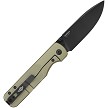 OKNDURONOG Oknife Duron Framelock Pocket Knife Olive Green 