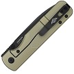 OKNDURONOG Oknife Duron Framelock Pocket Knife Olive Green 