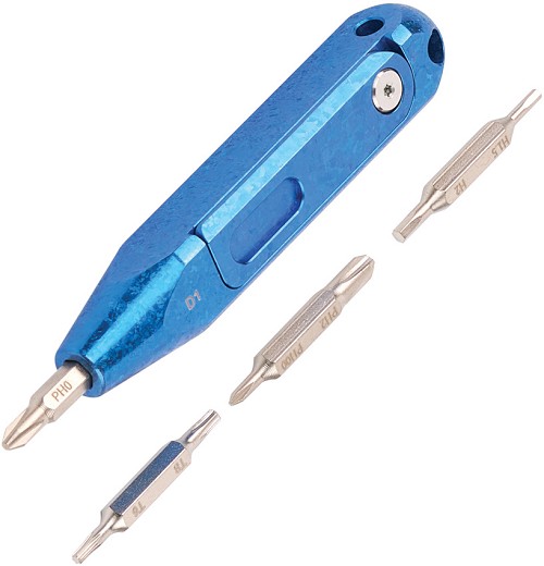 Oknife Otacle D1 Snowflake Blue Tool - OKNOTACLED1SB 