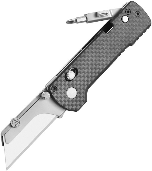 Oknife Otacle U1 Pro Rail Lock Pocket Knife Carbon Fiber - OKNU1PROCFO 