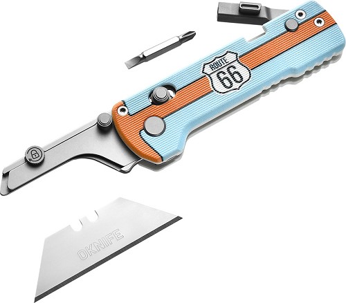 Oknife Otacle U1 Pro Pocket Knife Racing 66 - OKNU1PRORA66 