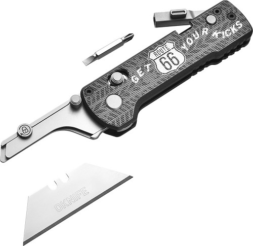 Oknife Otacle U1 Pro Pocket Knife Ride 66 - OKNU1PRORI66 