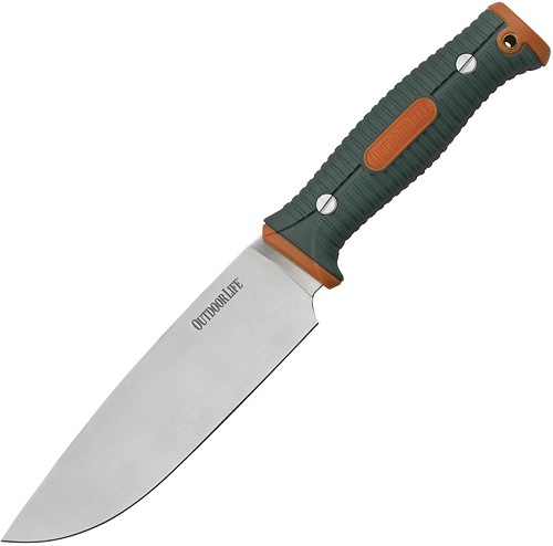 Outdoor Life Fixed Blade Knife - OLFIX002OGN 