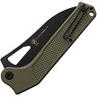 Ontario Camp Plus EDC Linerlock Pocket Knife Green - ON4320TC 