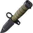 ON6221 Ontario M-9 Combat Knife Green No Saw 