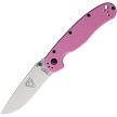 Ontario RAT II Linerlock Pocket Knife Pink Nylon - ON8862 