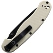 ON8862BONETC Ontario Rat Linerlock Pocket Knife Black Blade/Bone Handle 