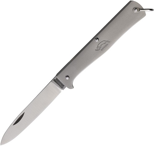 OTTER-Messer Small Mecator Stainless Pocket Knife - OTT10801RGR 