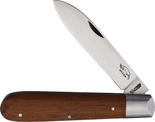 OTTER-Messer Large Classic Pocket Knife Carbon Sapeli - OTT161 