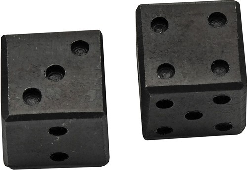 2 Piece Forged Dice Set .75 Inch - PA4438 