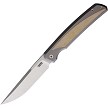 Pena Sicario Framelock Pocket Knife Antique White Micarta - PE48 