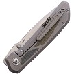 PE62 Pena Mula Framelock Pocket Knife Tanto Green Micarta Black 