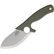 Petrified Fish EEL Fixed Blade Knife Green - PFKH01GRW 