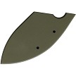 PFKH01GRW Petrified Fish EEL Fixed Blade Knife Green 
