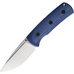 Petrified Fish Beluga Fixed Blade Knife Blue - PFKP01FBMS 