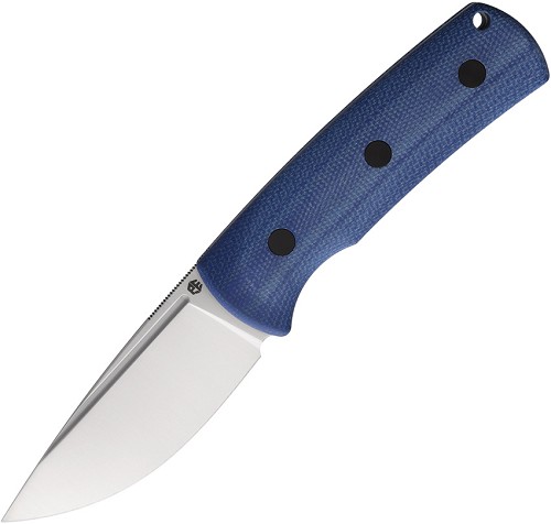 Petrified Fish Beluga Fixed Blade Knife Blue - PFKP01FBMS 