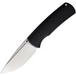 Petrified Fish Beluga Fixed Blade Knife Black - PFKP01FDS 