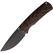 Petrified Fish Beluga Fixed Blade Knife Orange - PFKP01FODMDW 