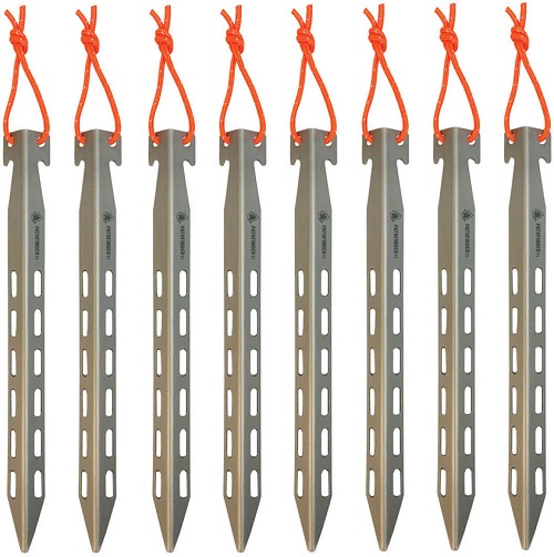 Pathfinder Titanium Tent Stake Set 8pc - PTH208 