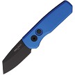 Pro Tech Automatic Pocket Knife Runt 5 Button Lock Blue - PTKR5203BL 