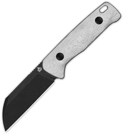 QSP Baby Penguin Fixed Blade Knife Aluminum Foil G10 - QS130BPD2 