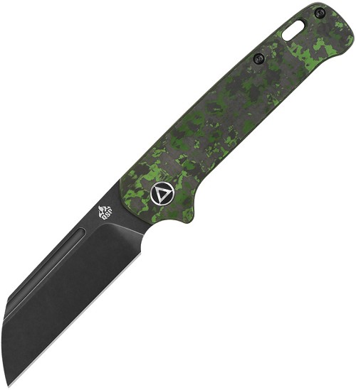 QSP Knife Penguin Slip Joint Pocket Knife Jungle Carbon Fiber - QS130SJE2 