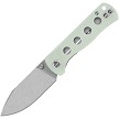 QSP Knife Canary Linerlock Pocket Knife Jade G10 - QS150E1 