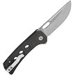 QS156A1 QSP Unicorn Button Lock Pocket Knife Brown Micarta 