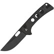 QSP Unicorn Button Lock Pocket Knife Brown Micarta - QS156A2 