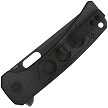 QS156A2 QSP Unicorn Button Lock Pocket Knife Brown Micarta 