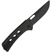 QS156A2 QSP Unicorn Button Lock Pocket Knife Brown Micarta 