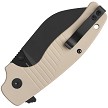 QS163B2 QSP Chefmaster Linerlock Pocket Knife Ivory 